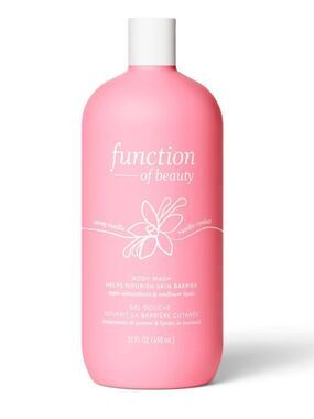 2PK-Function Of Beauty Large Body Wash Vanilla